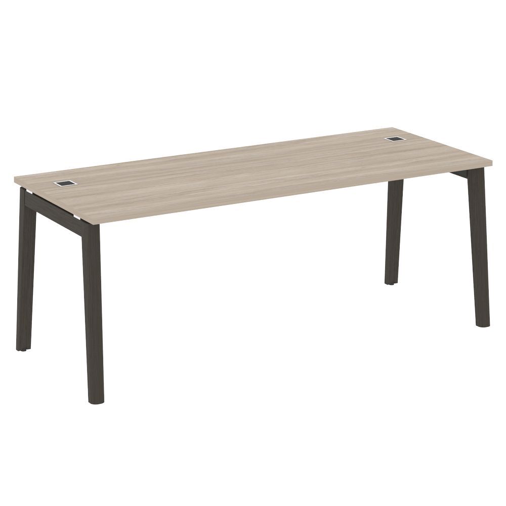 Стол рабочий руководителя (опоры - массив дерева)