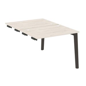 Стол-приставка двойной к опорным элементам (опоры - массив дерева)