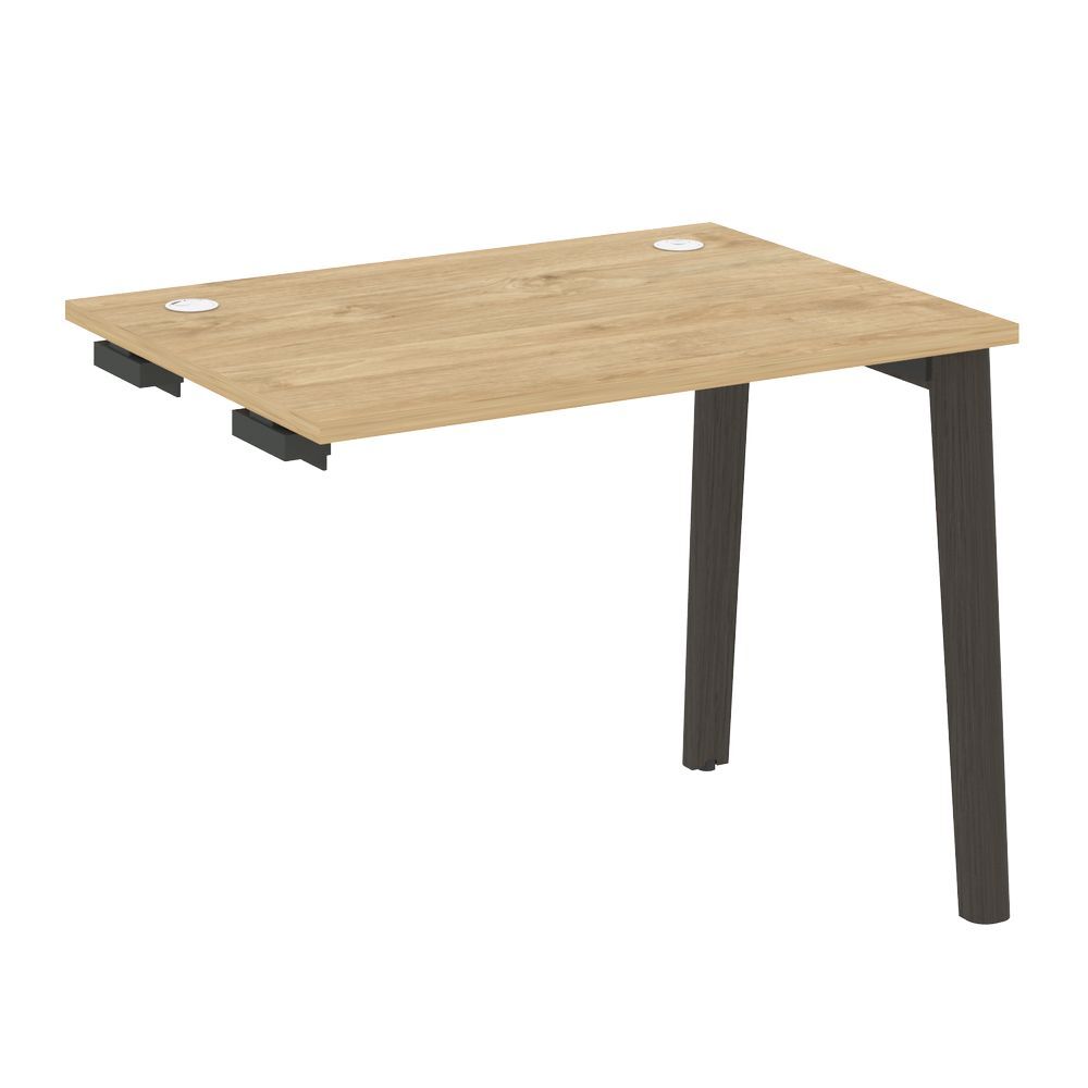 Стол-приставка к опорным элементам (опоры - массив дерева)