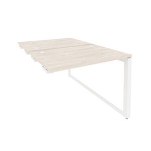 Стол-приставка двойной на О-образном м/к к опорным элементам