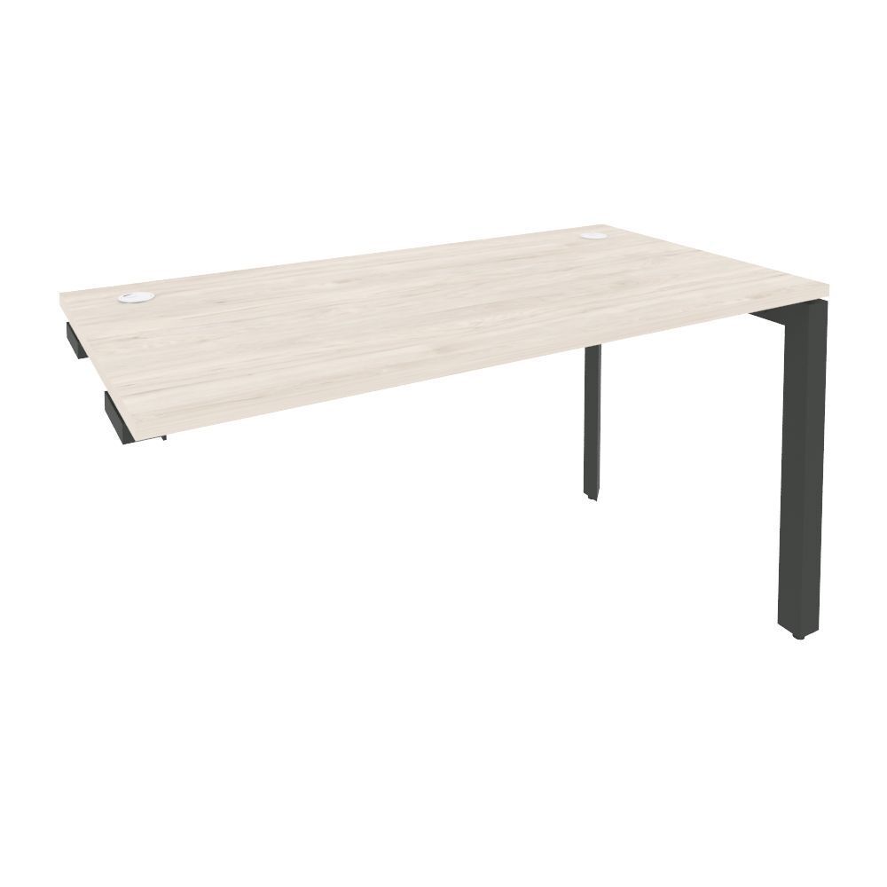 Стол-приставка на П-образном м/к к опорным элементам