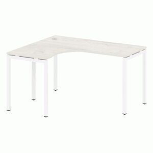 Стол криволинейный левый на П-образном м/к