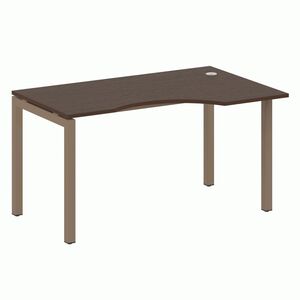 Стол криволинейный правый на П-образном м/к