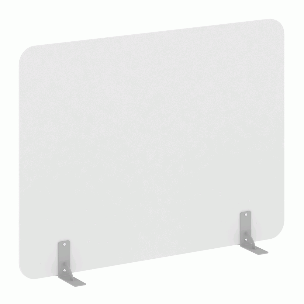 Перегородки на металлических опорах на фетровых подпятниках