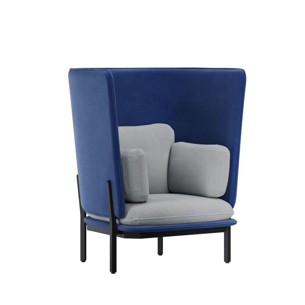 Диван одноместный с высокой спинкой