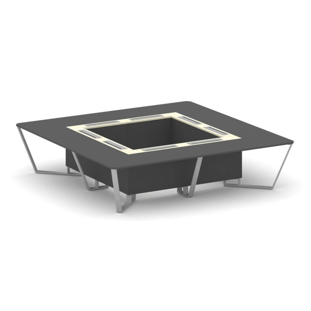 Стол переговорный квадратный