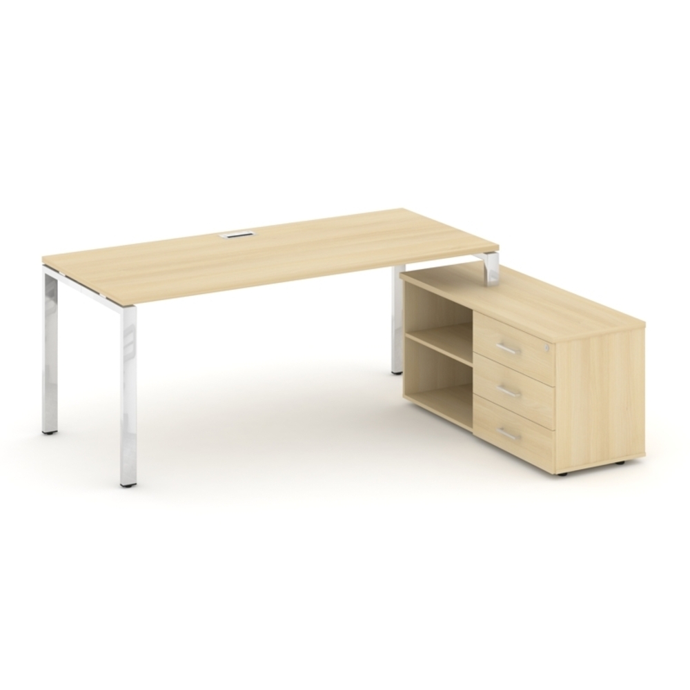 Style Project Direct Lux Стол письменный с греденцией правой