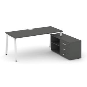 Style Project Direct Стол письменный с греденцией правой