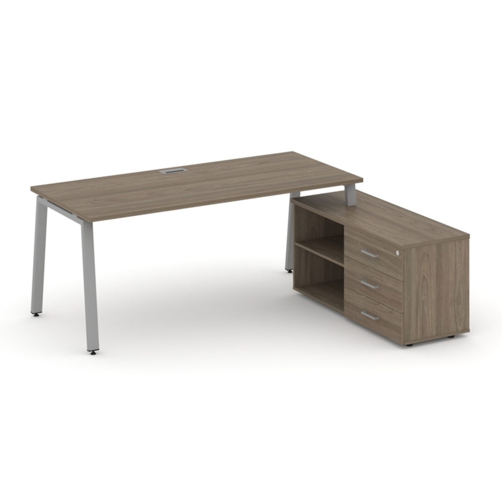 Style Project Direct Стол письменный с греденцией правой