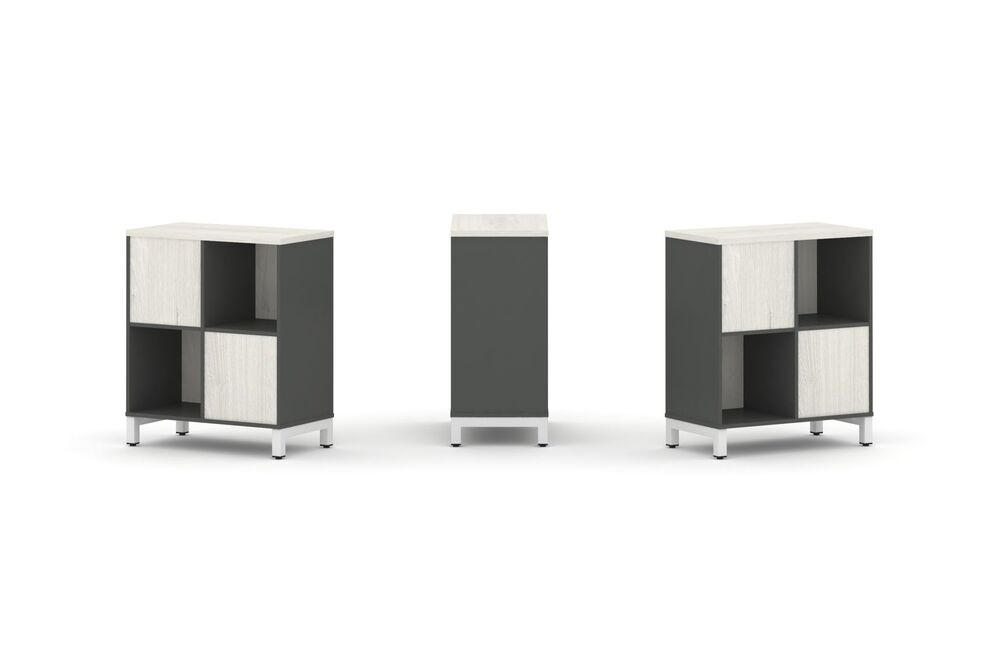 Набор стеллажа двухстороннего, 2 яруса