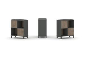 Набор стеллажа двухстороннего, 2 яруса