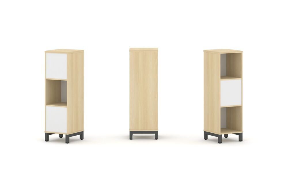 Набор стеллажа двухстороннего, 3 яруса