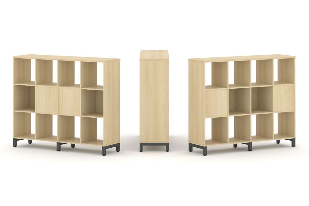 Набор стеллажа двухстороннего, 3 яруса