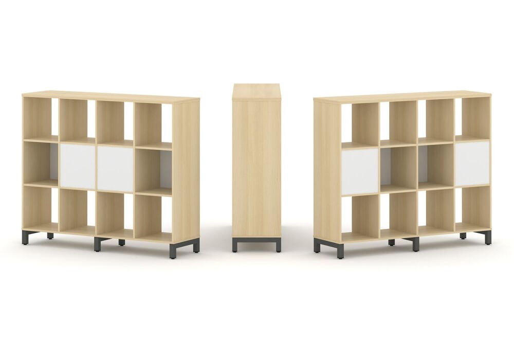 Набор стеллажа двухстороннего, 3 яруса