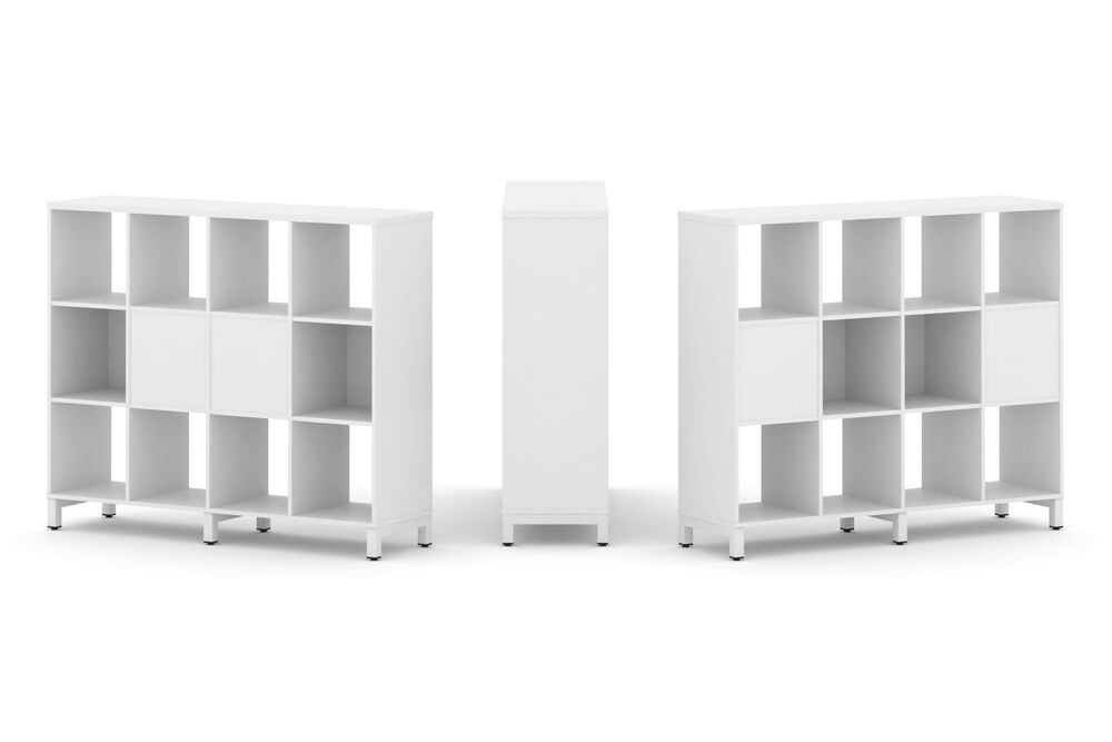 Набор стеллажа двухстороннего, 3 яруса