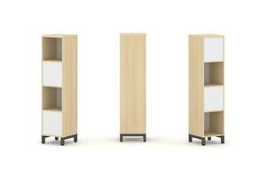 Набор стеллажа двухстороннего, 4 яруса