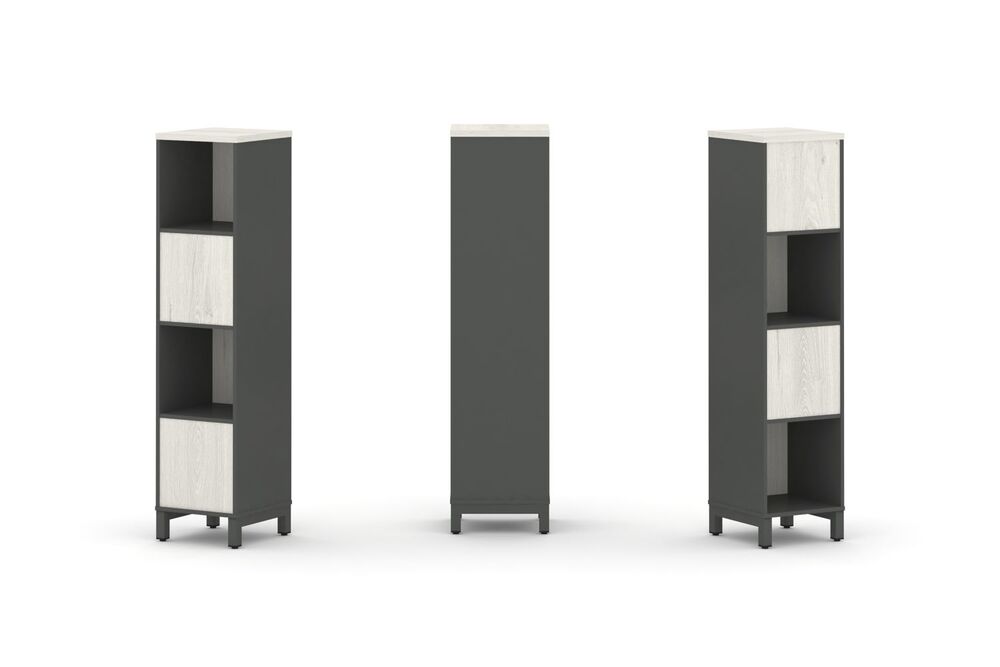 Набор стеллажа двухстороннего, 4 яруса