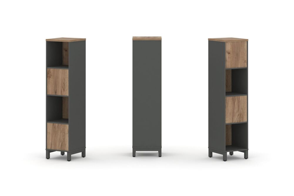 Набор стеллажа двухстороннего, 4 яруса