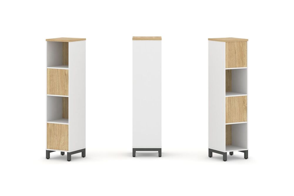 Набор стеллажа двухстороннего, 4 яруса