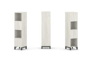 Набор стеллажа двухстороннего, 4 яруса