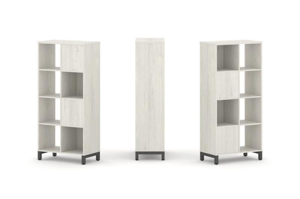 Набор стеллажа двухстороннего, 4 яруса