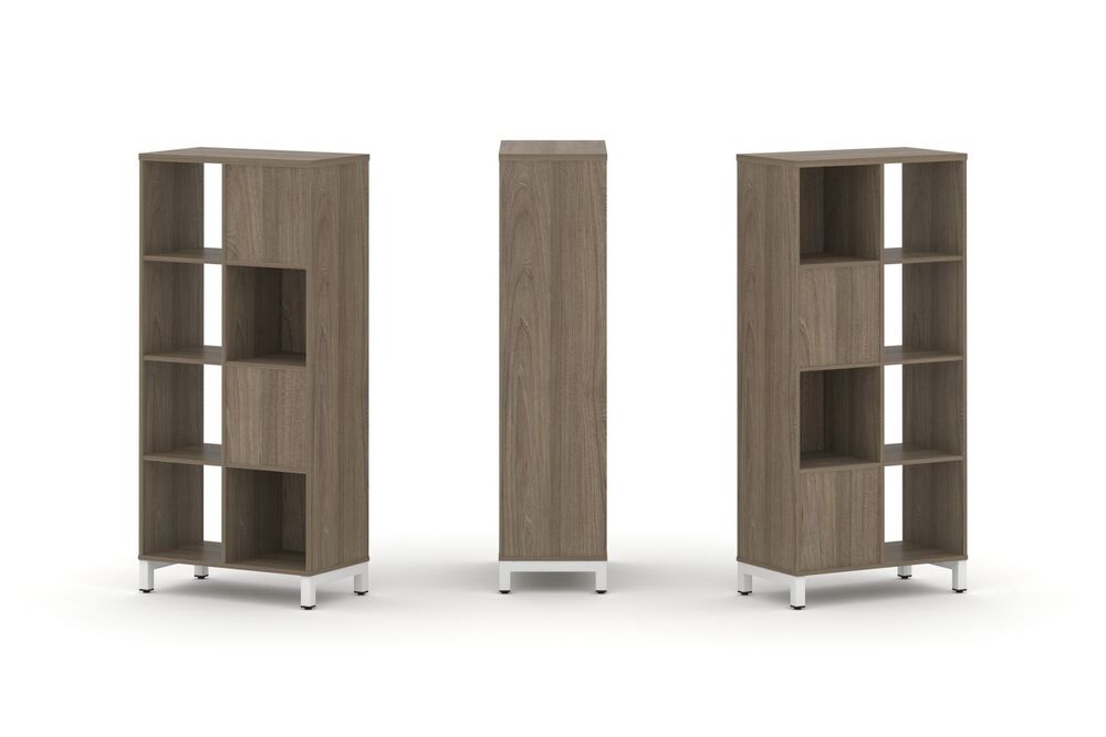 Набор стеллажа двухстороннего, 4 яруса