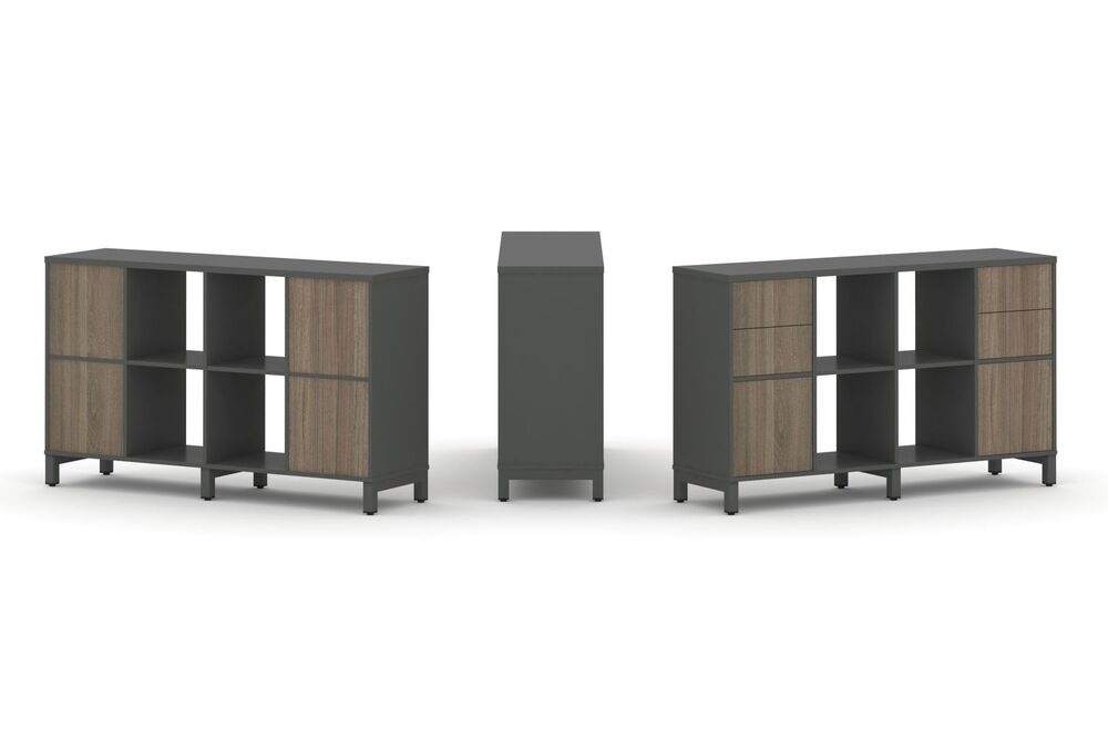 Набор стеллажа одностороннего, 2 яруса