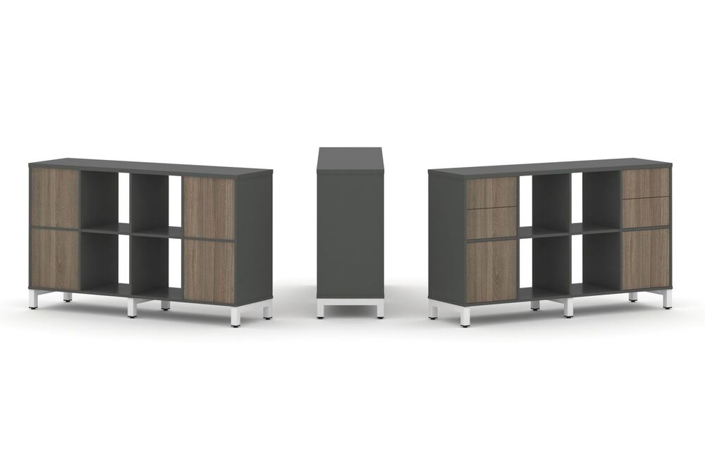 Набор стеллажа одностороннего, 2 яруса