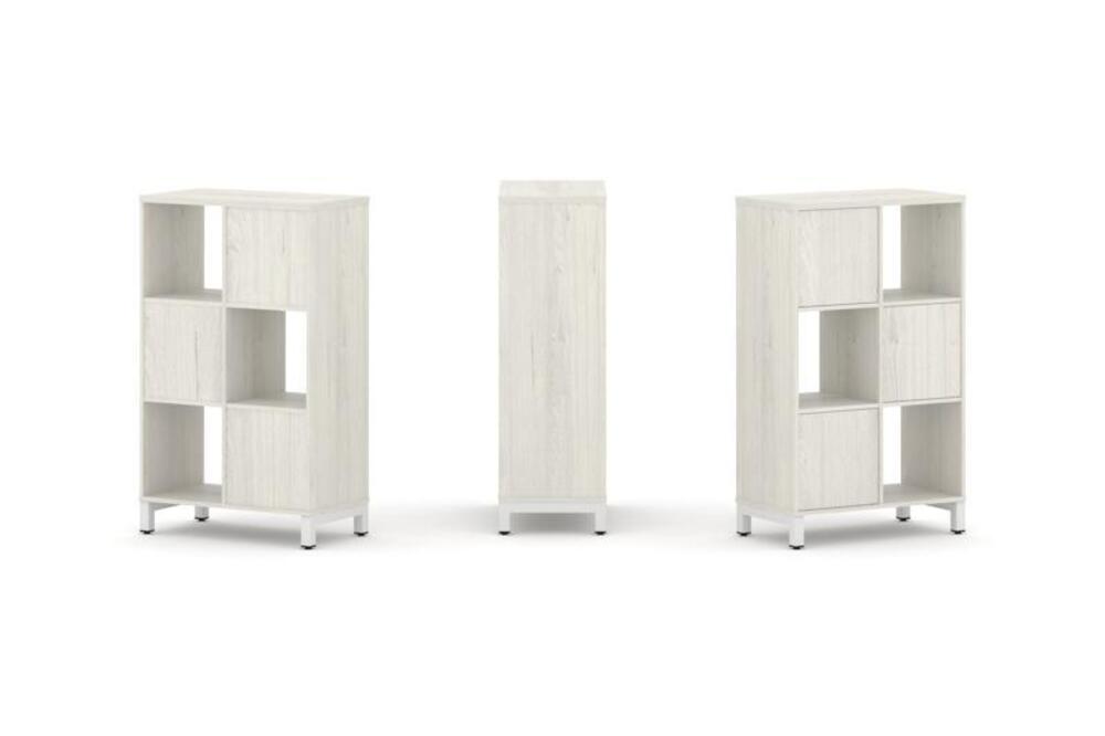 Набор стеллажа одностороннего, 3 яруса