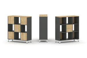 Набор стеллажа одностороннего, 3 яруса