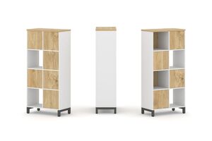 Набор стеллажа одностороннего, 4 яруса