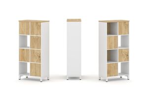 Набор стеллажа одностороннего, 4 яруса