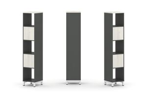 Набор стеллажа одностороннего, 5 ярусов