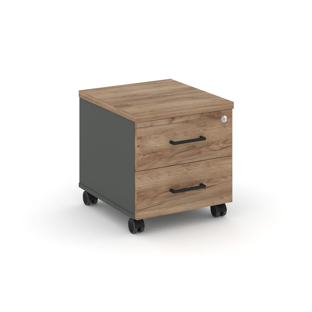 Тумба мобильная 2 ящика