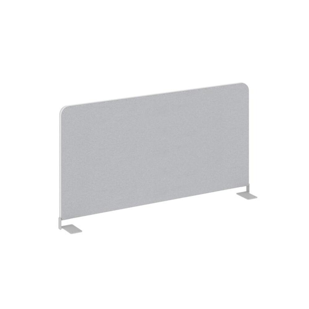 Настольный экран боковой (тканевый с алюминиевым кантом)