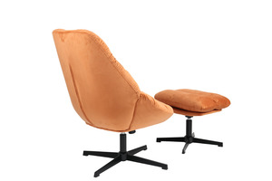 Кресло с оттоманкой