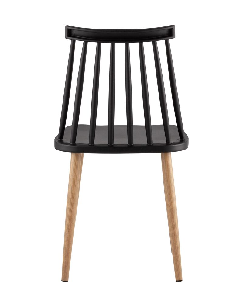 Стул Морган пластиковый черный 4 шт