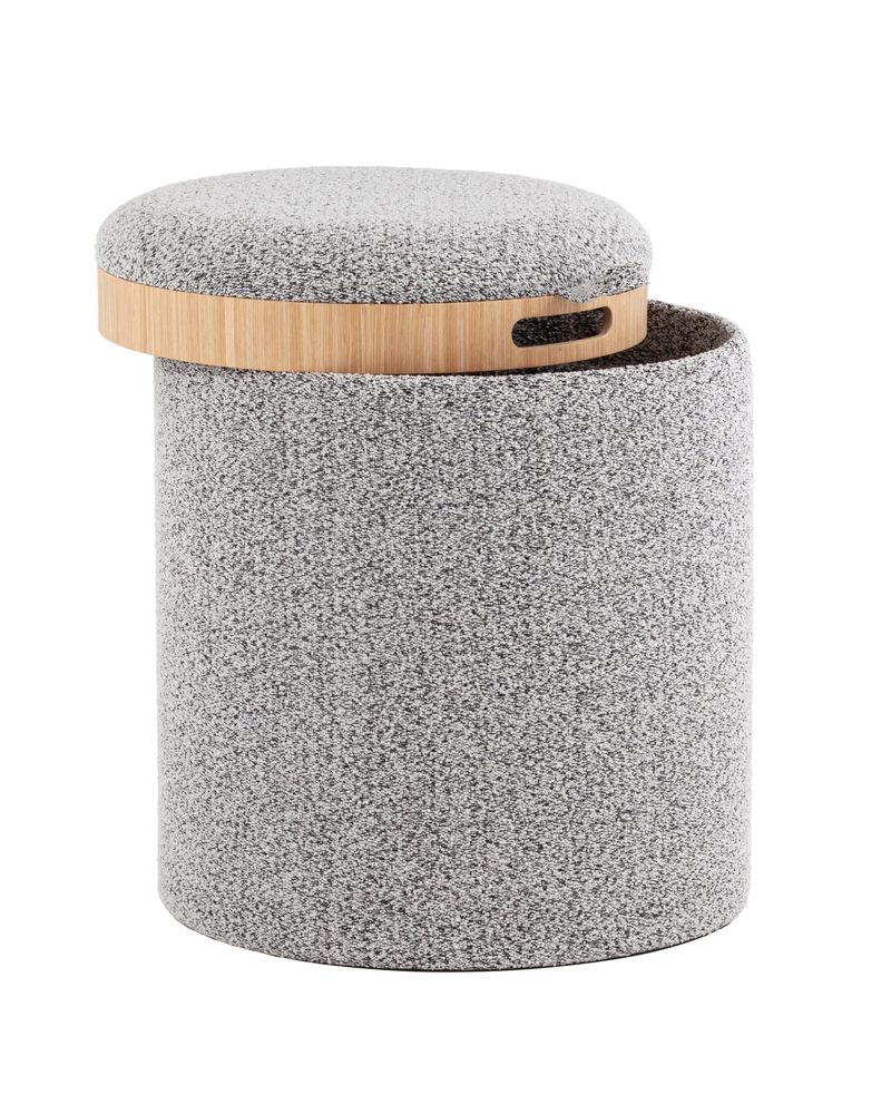 Пуф-столик с ящиком