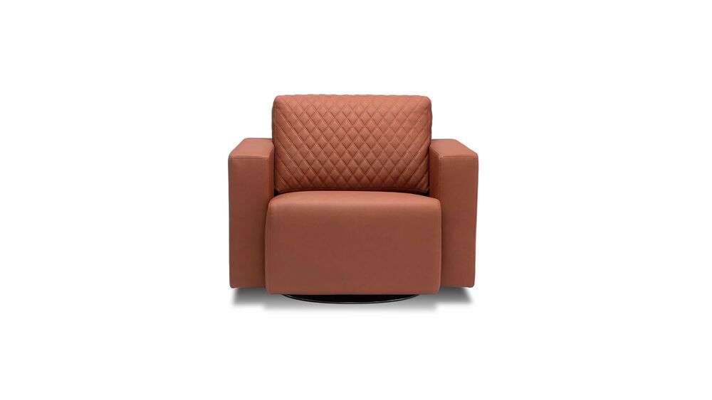 Кресло на поворотном блине