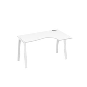 Стол эргономичный правый "Классика" на металлокаркасе TRE