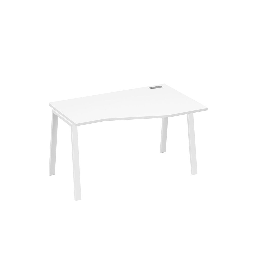 Стол эргономичный правый "Техно" на металлокаркасе TRE