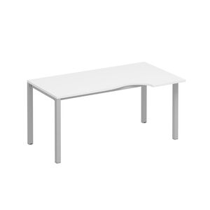 Стол эргономичный правый на металлокаркасе КФ